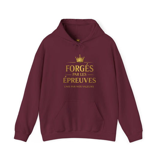 Hoodie Forgés par les Épreuves – Édition Signature Bourgogne | Mary2Styles