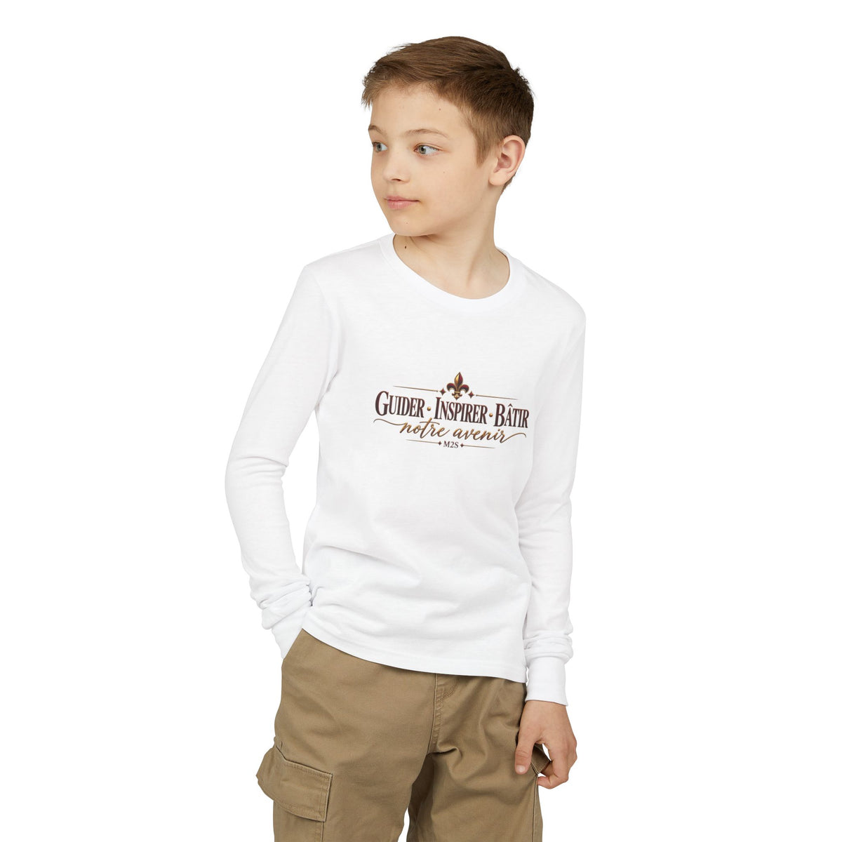 Chandail manches longues enfant M2S | Guider • Inspirer • Bâtir notre avenir
