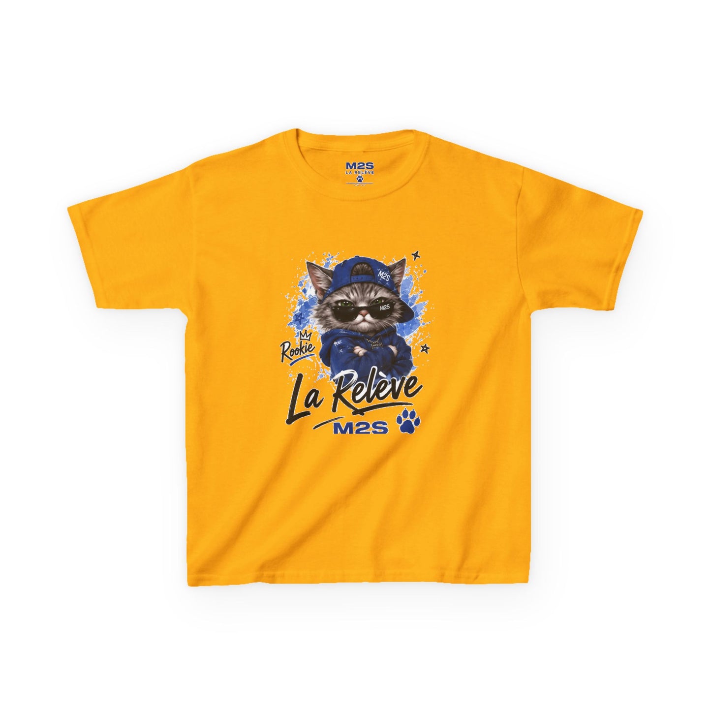 T-shirt enfant M2S La Relève — Rookie bleu