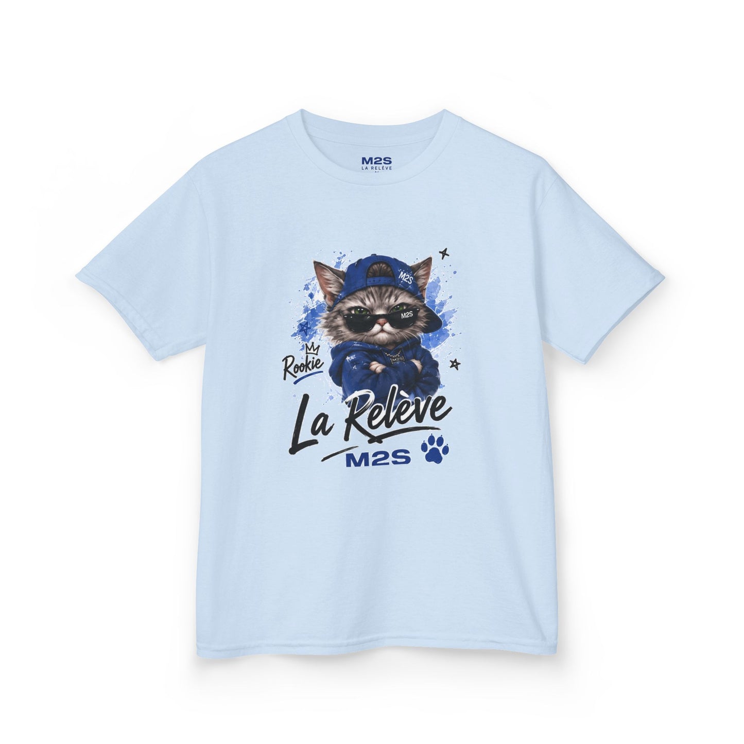 T-shirt enfant M2S La Relève — Rookie bleu