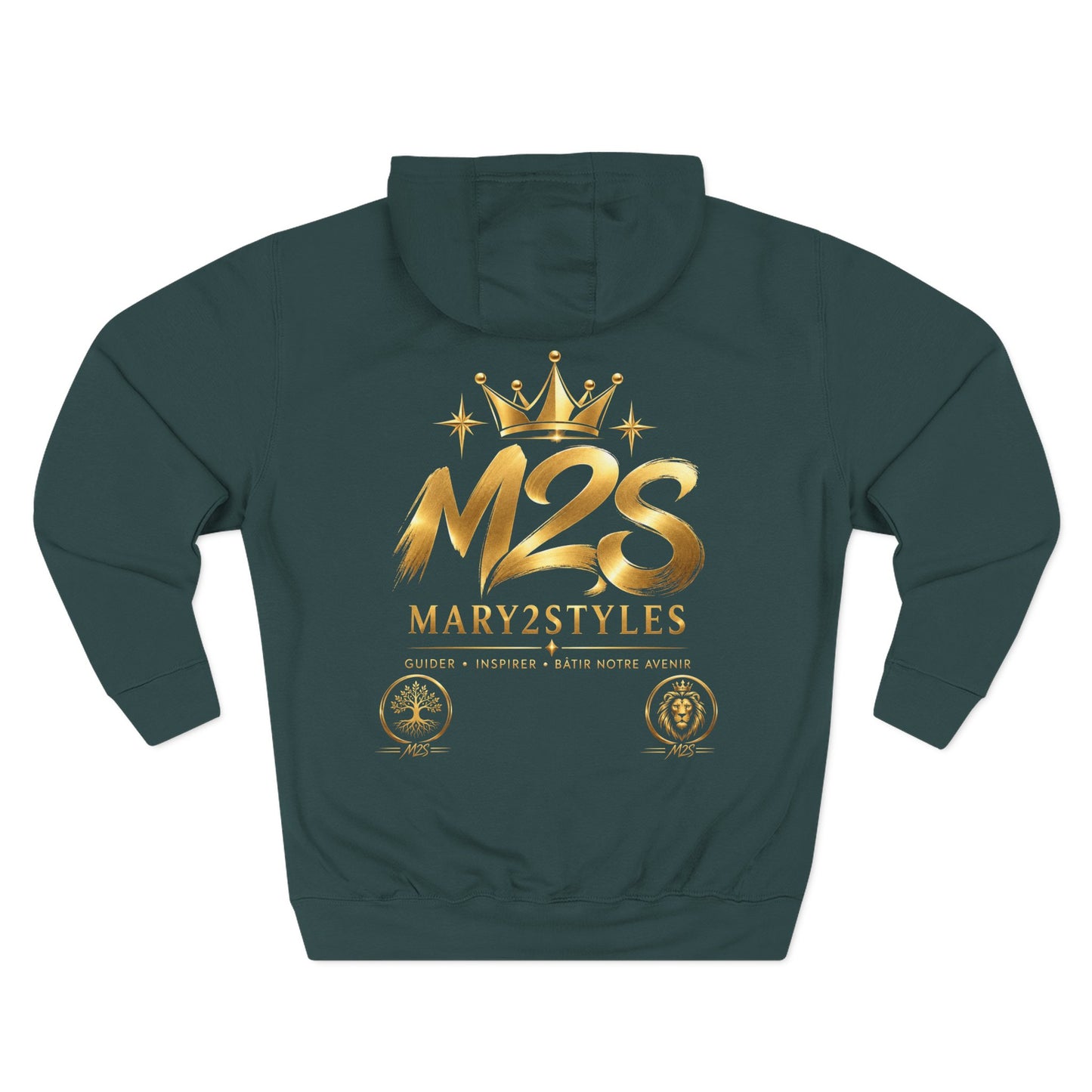 M2S | Hoodie Signature – Couronne Or